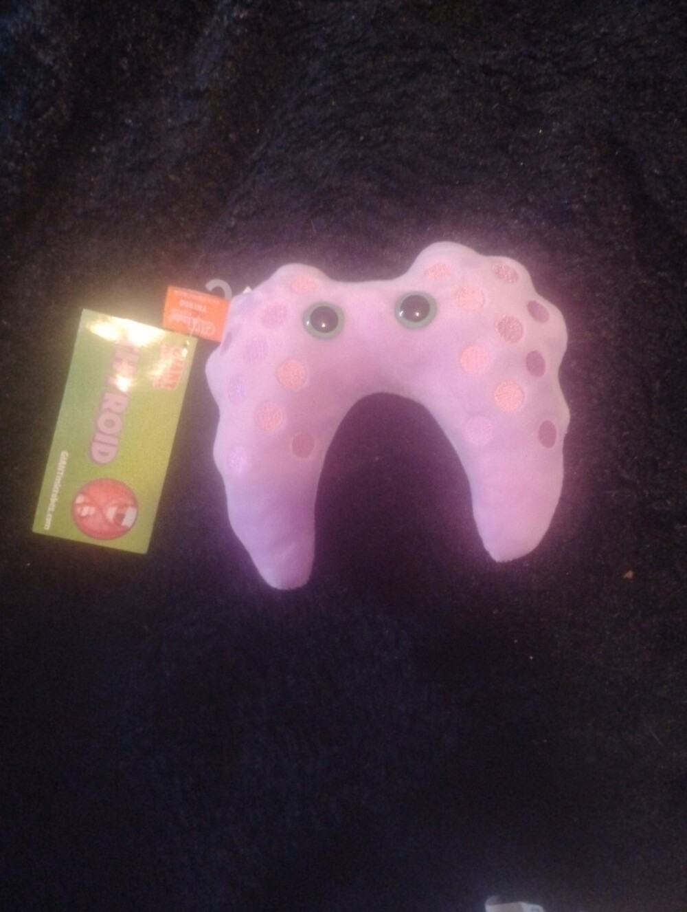 Plush Pink Thyroid Plush